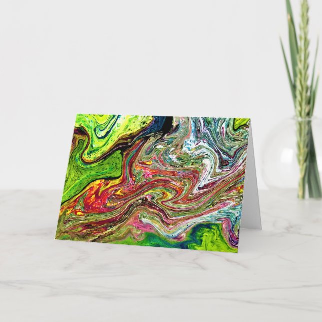 Abstract Color Study 52, card (Front)
