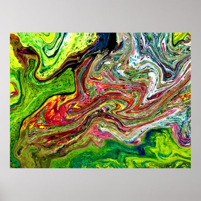 Abstract Color Study 52, Poster (Front)