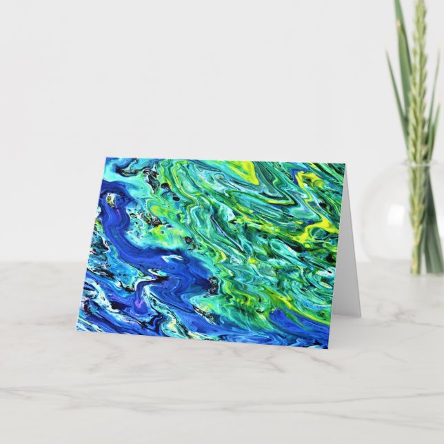 Abstract Color Study 58, card (Front)