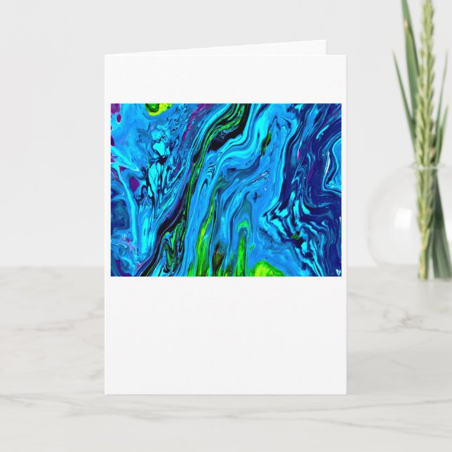 Abstract Color Study 60, card (Front)