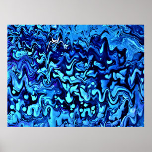 Abstract Color Study 67, Poster