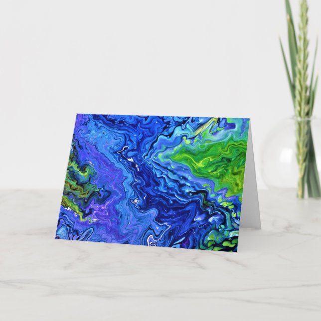 Abstract Color Study 68, card (Front)