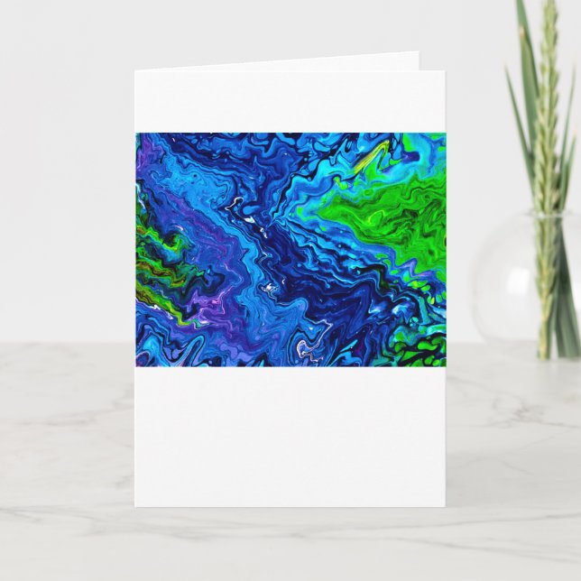 Abstract Color Study 68, Card (Front)