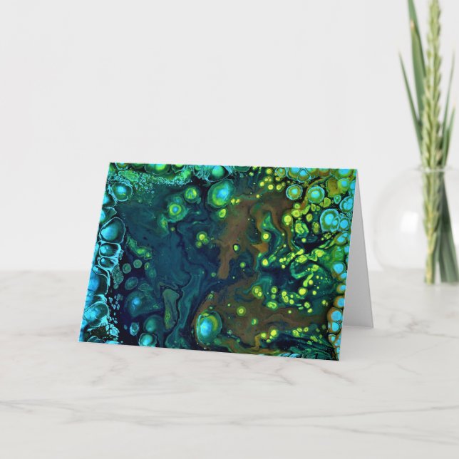 Abstract Color Study 6, card (Front)