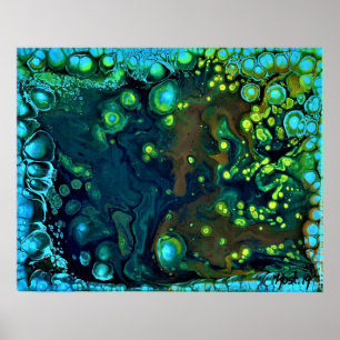 Abstract Color Study 6, Poster