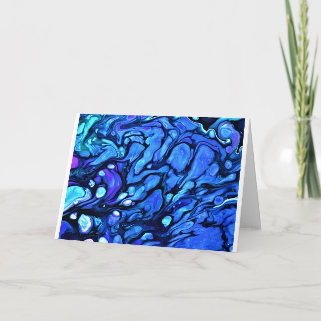 Abstract Color Study 73, Card (Front)