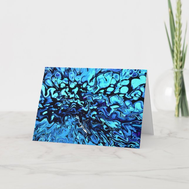 Abstract Color Study 74, card (Front)