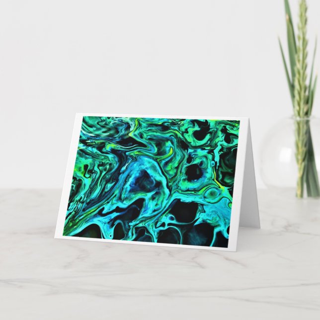 Abstract Color Study 80, card (Front)