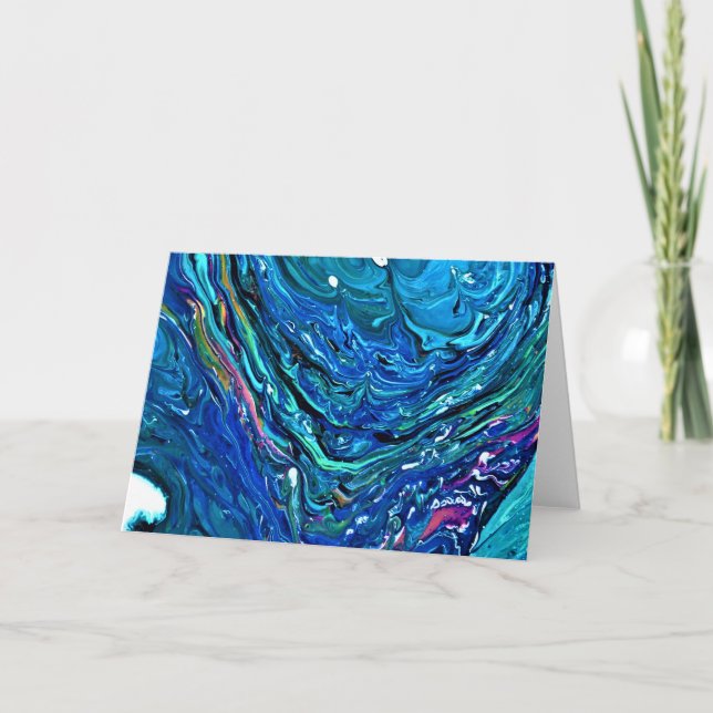 Abstract Color Study 84, card (Front)