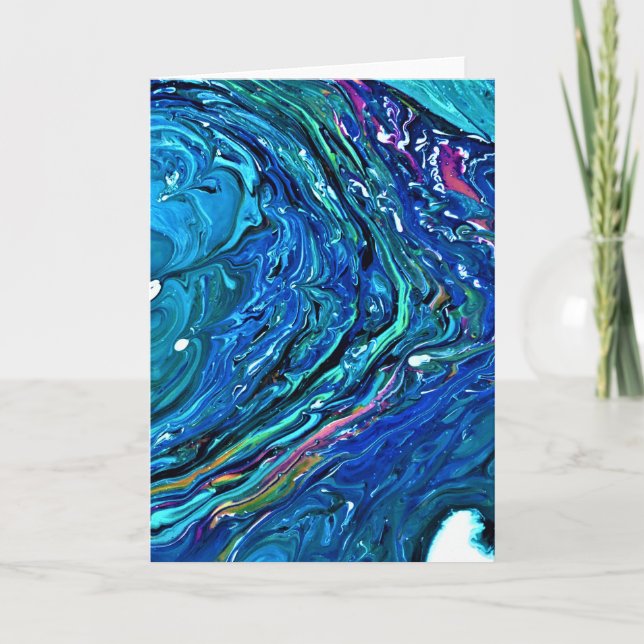 Abstract Color Study 84, card (Front)