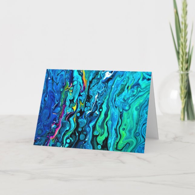 Abstract Color Study 88, card (Front)