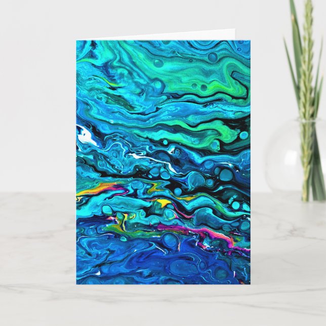 Abstract Color Study 88, card (Front)