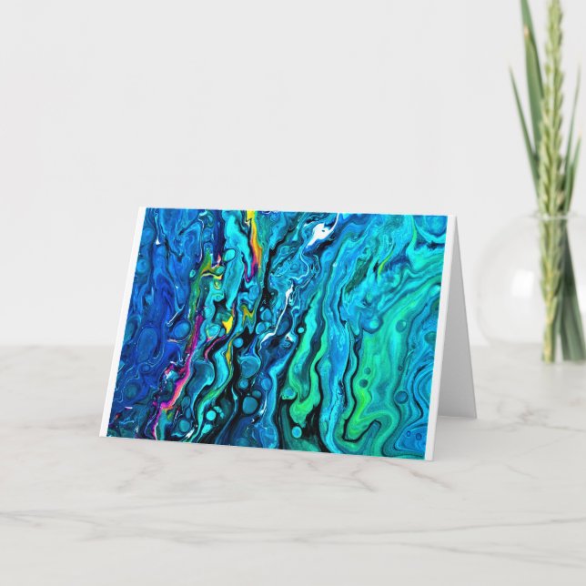 Abstract Color Study 88, Card (Front)