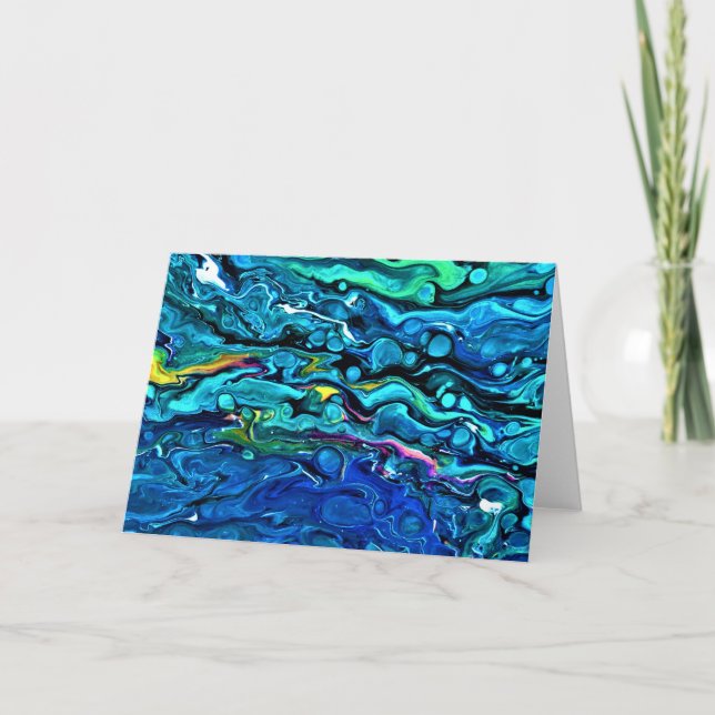 Abstract Color Study 89, card (Front)