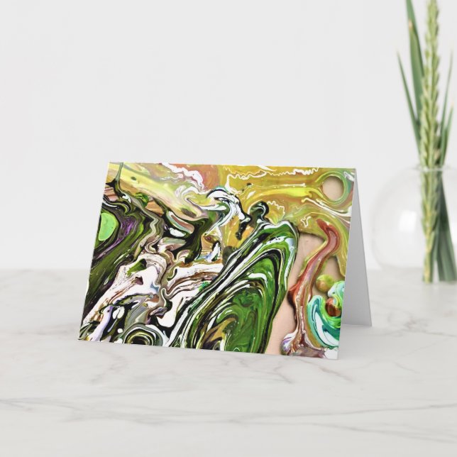 Abstract Color Study 8, card (Front)