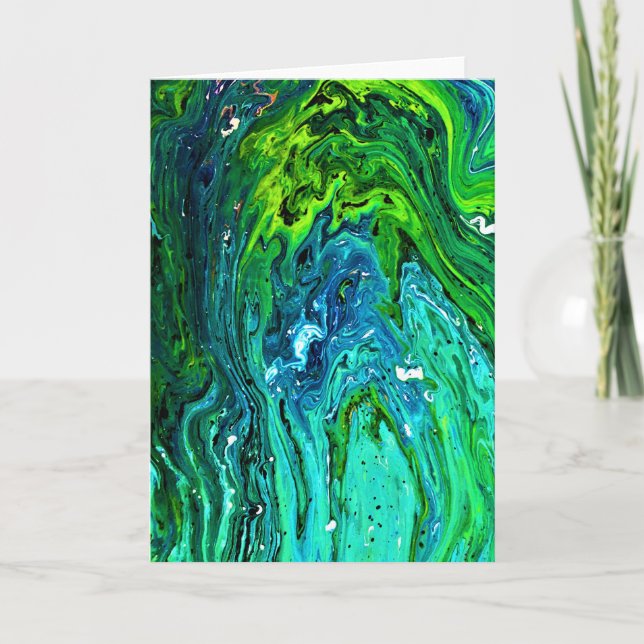 Abstract Color Study 93, card (Front)