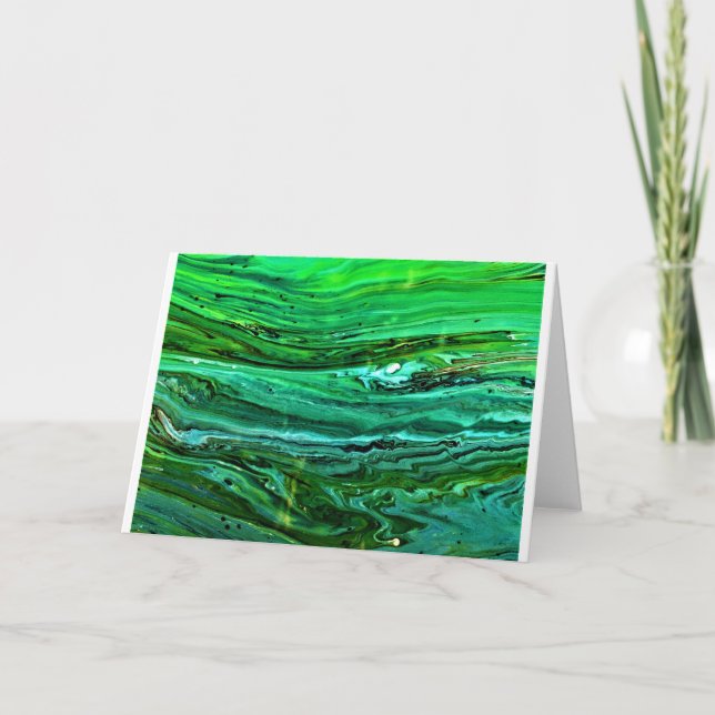 Abstract Color Study 95, Card (Front)