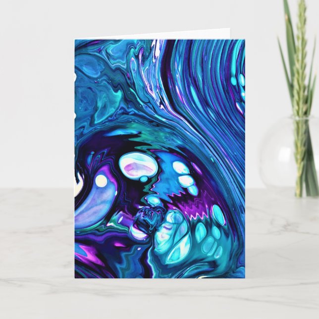 Abstract Color Study 98, card (Front)