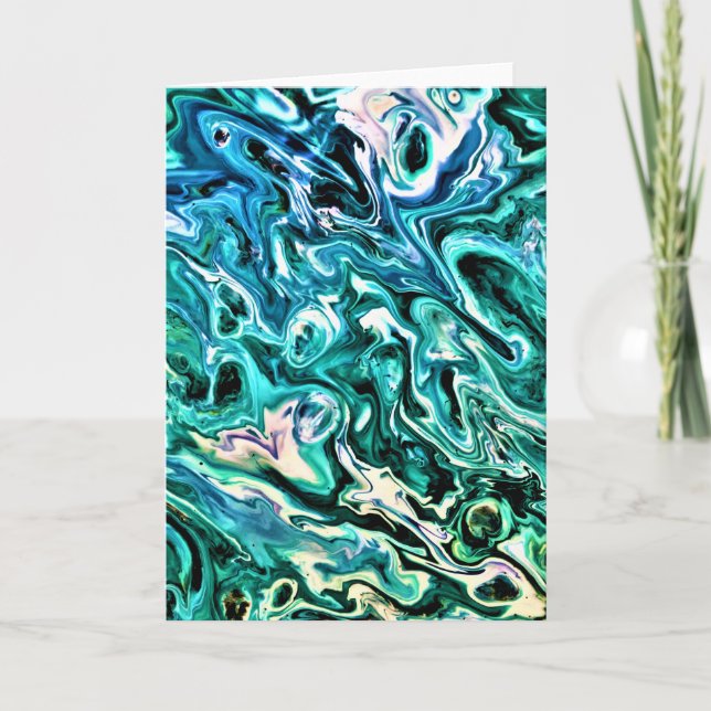 Abstract Color Study 99, card (Front)