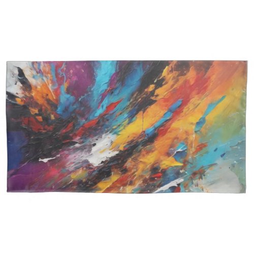 Abstract Color Symphony Pillowcases