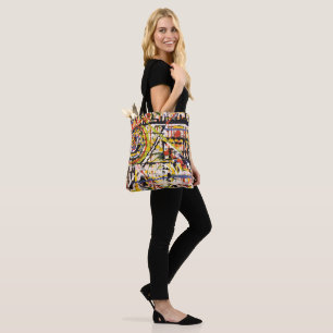 Abstract Color Tote Bag