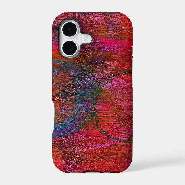 Abstract Colored Pastel Pattern Iphone Case (Back)