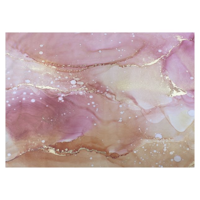 Abstract Colored Tablecloth (Front (Horizontal))