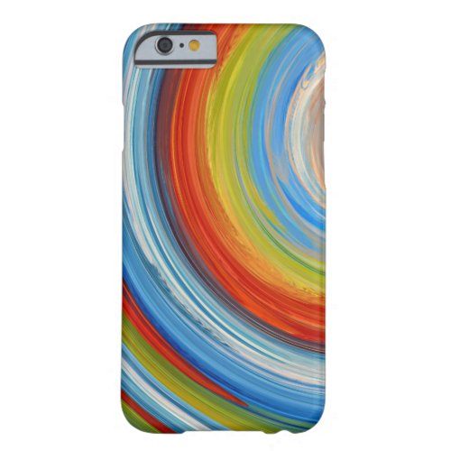 Abstract Colored Twist Art Background 14 Barely There iPhone 6 Case