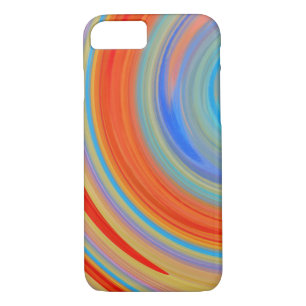 Abstract Colored Twist Art Background #7 iPhone 8/7 Case