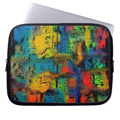 Abstract colorful 3D Laptop Sleeve