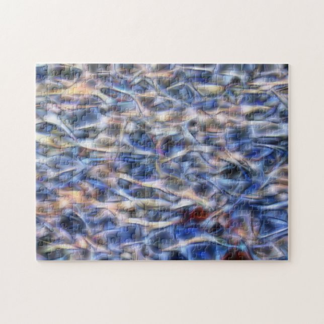 Abstract Colorful Art Blurry Creative Pattern  Jigsaw Puzzle (Horizontal)