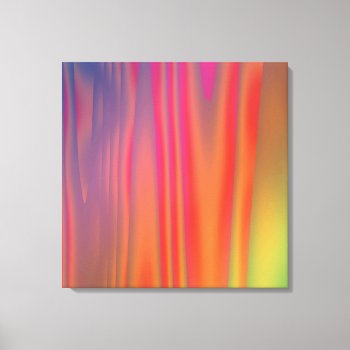 Abstract Colorful Art Canvas Print by MHDesignStudio at Zazzle