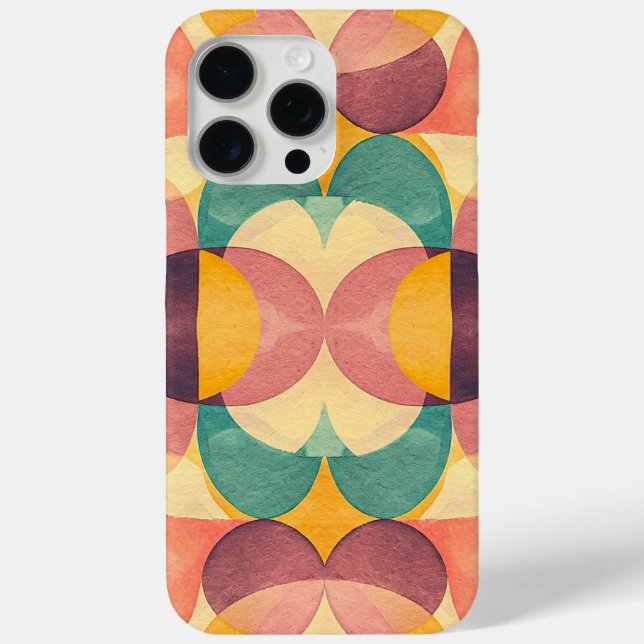 Abstract Colorful Art Case-Mate iPhone Case (Back)
