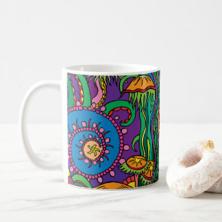 Abstract Colorful Art Deco Style | Coffee Mug