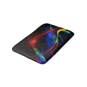 Abstract Colorful Bath Mat