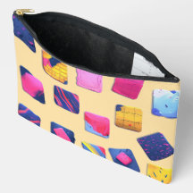 Abstract Colorful Blocks Pattern