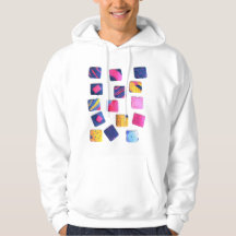 Abstract Colorful Blocks Pattern
