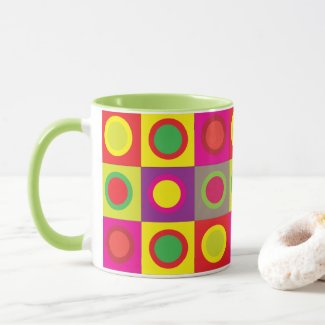 Abstract Colorful Circles 