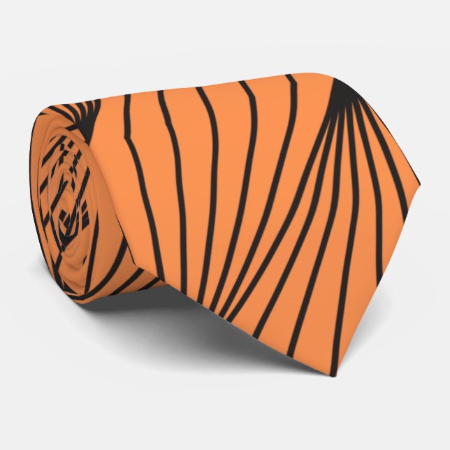 Abstract Colorful Classic Neck Tie (Rolled)