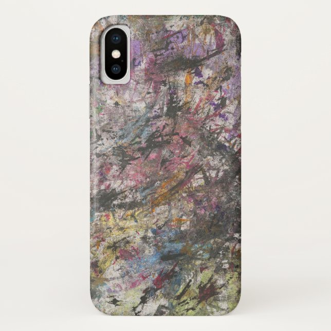 Abstract Colorful"Confetti Too" iPhone / iPad case (Back)