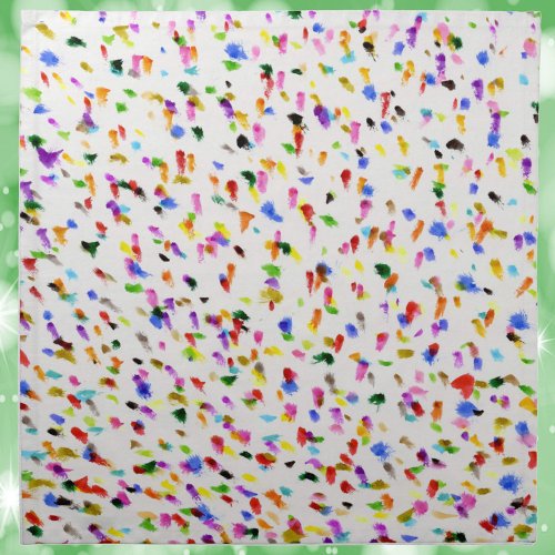 Abstract Colorful Dots Pattern Cloth Napkin