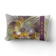 Abstract Colorful Fantasy Flower Fractal Name