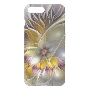 Abstract Colorful Fantasy Flower Modern Fractal iPhone 8 Plus/7 Plus Case