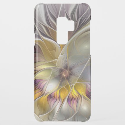Abstract Colorful Fantasy Flower Modern Fractal Uncommon Samsung Galaxy S9 Plus Case