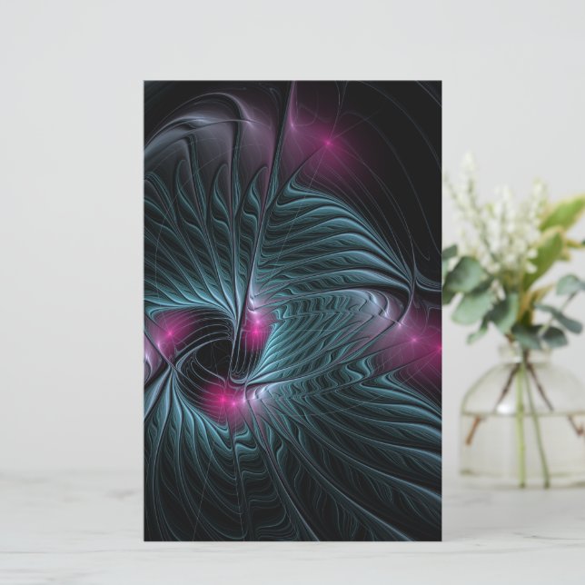 Abstract Colorful Fantasy Fractal  (Standing Front)