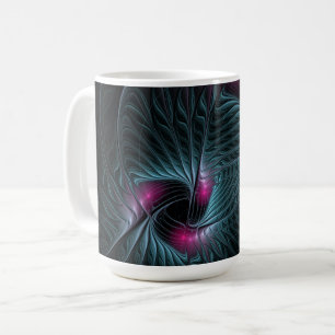Abstract Colorful Fantasy Fractal  Coffee Mug