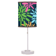 Abstract Colorful Fireworks Flowers Lamp