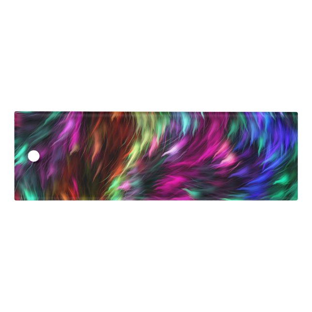 Abstract Colorful Fur Background-24605 Ruler (Front)