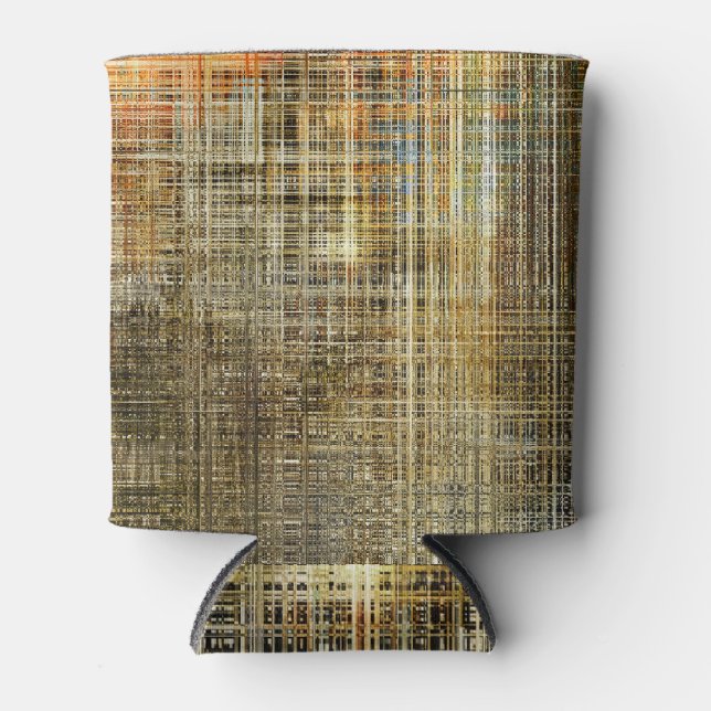 Abstract colorful geometric intersection backgroun can cooler (Front)