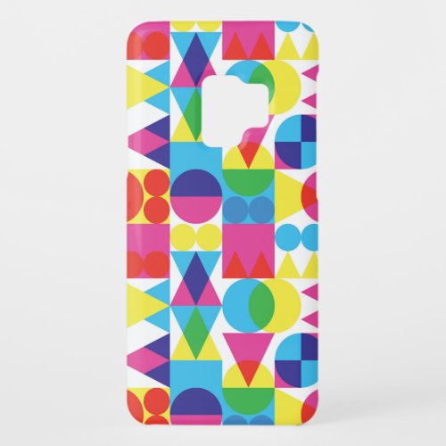 Abstract colorful geometric pattern design Case_Mate samsung galaxy s9 case